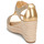 kengät Naiset Sandaalit ja avokkaat MICHAEL Michael Kors BERKLEY MID WEDGE Kulta