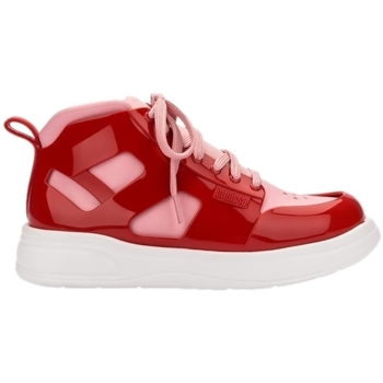 kengät Naiset Tennarit Melissa Player Sneaker AD - White/Red Punainen