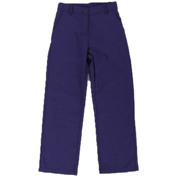 vaatteet Tytöt 5-taskuiset housut Manila Grace MG2313 Violetti