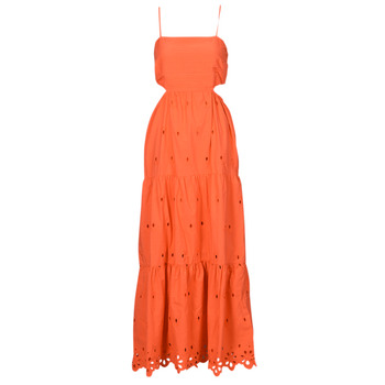 vaatteet Naiset Pitkä mekko Desigual VEST_MALVER Oranssi