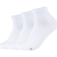 Asusteet / tarvikkeet Miehet Sukat Skechers 3PPK Basic Quarter Socks Valkoinen