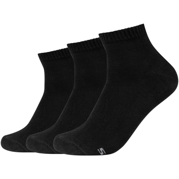 Asusteet / tarvikkeet Miehet Sukat Skechers 3PPK Basic Quarter Socks Musta