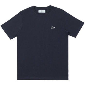 vaatteet Miehet T-paidat & Poolot Sanjo T-Shirt Patch Classic - Navy Sininen
