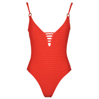 vaatteet Naiset Yksiosainen uimapuku Banana Moon MILLER GROOVE Punainen
