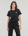 vaatteet Naiset Lyhythihainen t-paita New Balance SMALL LOGO T-SHIRT Musta