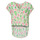vaatteet Naiset Topit / Puserot Les Petites Bombes IBOS Vihreä / Vaaleanpunainen / Valkoinen