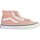 kengät Naiset Korkeavartiset tennarit Vans 222558 Vaaleanpunainen