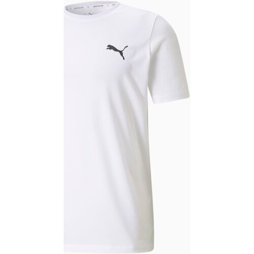 vaatteet Miehet Lyhythihainen t-paita Puma 586725-02 Valkoinen