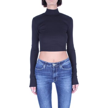 vaatteet Naiset Neulepusero Calvin Klein Jeans K20K206064 Musta