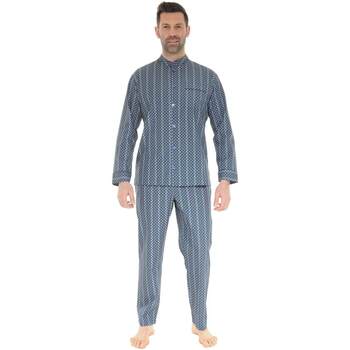 vaatteet Miehet pyjamat / yöpaidat Pilus BOSCO Sininen