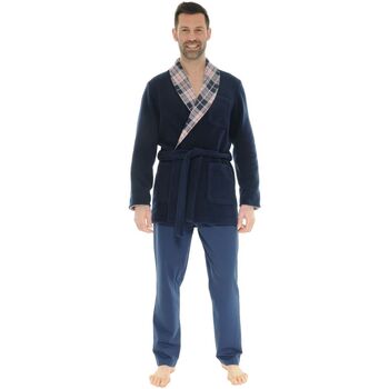 vaatteet Miehet pyjamat / yöpaidat Christian Cane DAVY Sininen