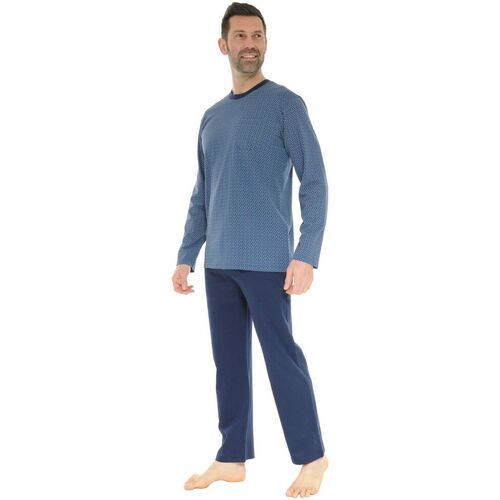 vaatteet Miehet pyjamat / yöpaidat Christian Cane DAMBROISE Sininen