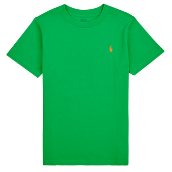 vaatteet Lapset Lyhythihainen t-paita Polo Ralph Lauren SS CN-TOPS-T-SHIRT Vihreä / Vihreä