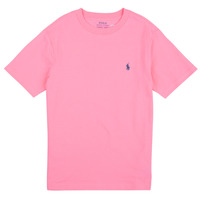 vaatteet Lapset Lyhythihainen t-paita Polo Ralph Lauren SS CN-TOPS-T-SHIRT Vaaleanpunainen