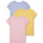 vaatteet Tytöt Lyhythihainen t-paita Polo Ralph Lauren TEE BUNDLE-SETS-GIFT BOX SET Monivärinen