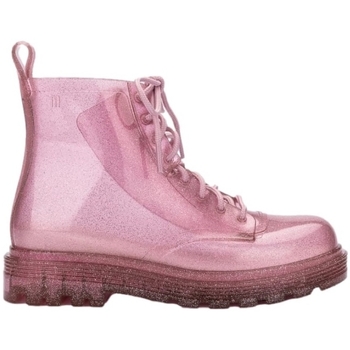 kengät Lapset Saappaat Melissa MINI  Coturno K - Glitter Pink Vaaleanpunainen