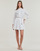 vaatteet Naiset Lyhyt mekko MICHAEL Michael Kors COTTON MINI DRESS Valkoinen