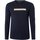 vaatteet Miehet T-paidat pitkillä hihoilla Emporio Armani 111023 3F517 Sininen
