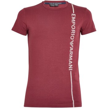 vaatteet Miehet Lyhythihainen t-paita Emporio Armani 111035 3F523 Punainen