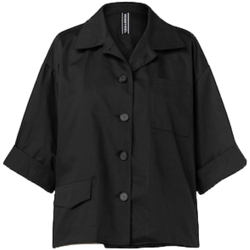 vaatteet Naiset Paksu takki Wendy Trendy Jacket 221210 - Black Musta