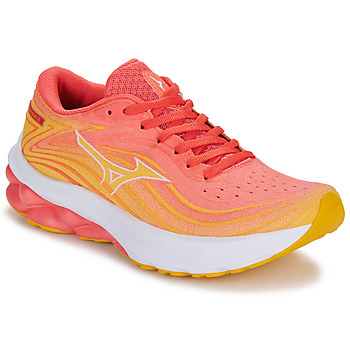 kengät Naiset Juoksukengät / Trail-kengät Mizuno WAVE SKYRISE Oranssi / Keltainen