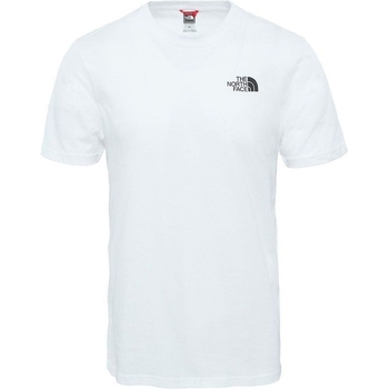 The North Face M S/S SIMPLE DOME TEE Valkoinen