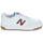 kengät Matalavartiset tennarit New Balance 480 Valkoinen / Viininpunainen