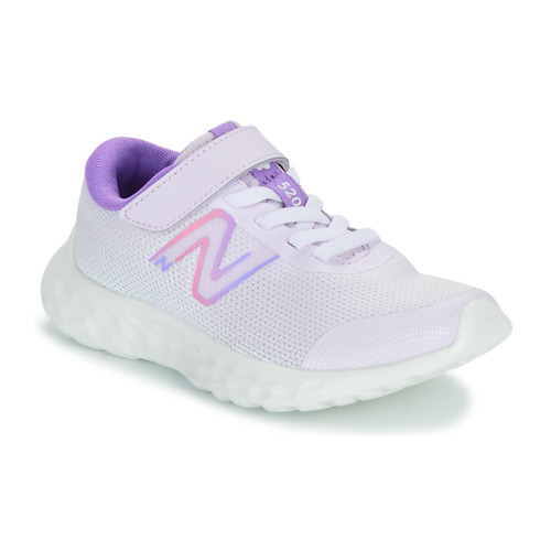 kengät Tytöt Juoksukengät / Trail-kengät New Balance 520 Valkoinen / Violetti