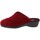 kengät Naiset Tossut Valleverde VV-26154 Viininpunainen