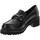 kengät Naiset Mokkasiinit Valleverde VV-28M100 Musta