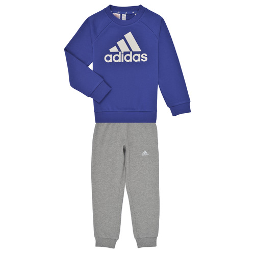 vaatteet Pojat Verryttelypuvut Adidas Sportswear LK BOS JOG FT Sininen / Harmaa