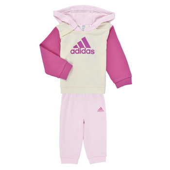 vaatteet Tytöt Verryttelypuvut Adidas Sportswear I CB FT JOG Vaaleanpunainen / Vaalea