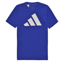vaatteet Pojat Lyhythihainen t-paita Adidas Sportswear U TR-ES LOGO T Sininen / Valkoinen