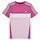 vaatteet Tytöt Lyhythihainen t-paita Adidas Sportswear J 3S TIB T Vaaleanpunainen / Valkoinen