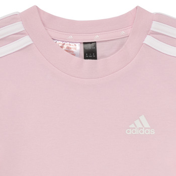 Adidas Sportswear LK 3S CO TEE Vaaleanpunainen / Valkoinen