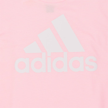 Adidas Sportswear LK BL CO TEE Vaaleanpunainen / Valkoinen