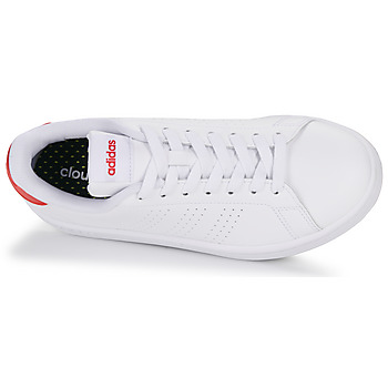 Adidas Sportswear ADVANTAGE Valkoinen / Punainen