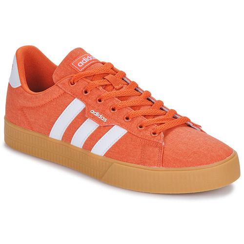 kengät Miehet Matalavartiset tennarit Adidas Sportswear DAILY 3.0 Oranssi / Gum