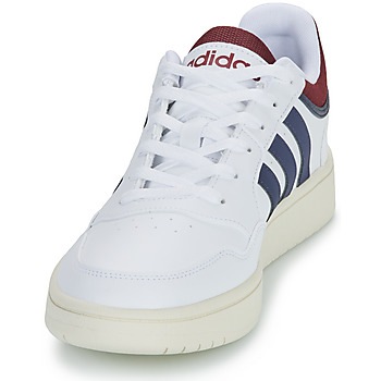 Adidas Sportswear HOOPS 3.0 Valkoinen / Laivastonsininen / Viininpunainen