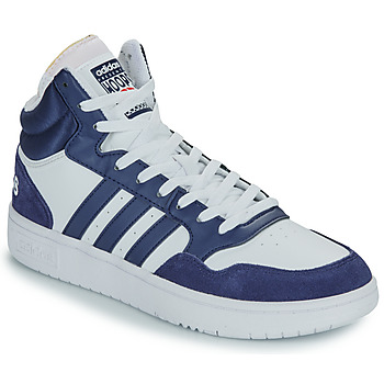 Adidas Sportswear HOOPS 3.0 MID Laivastonsininen / Valkoinen
