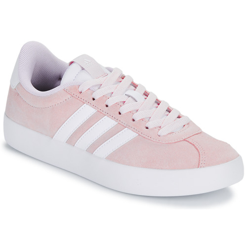 kengät Naiset Matalavartiset tennarit Adidas Sportswear VL COURT 3.0 Vaaleanpunainen / Valkoinen