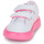 kengät Tytöt Matalavartiset tennarit Adidas Sportswear GRAND COURT 2.0 Marie CF I Valkoinen / Vaaleanpunainen