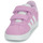 kengät Tytöt Matalavartiset tennarit Adidas Sportswear VL COURT 3.0 CF I Vaaleanpunainen