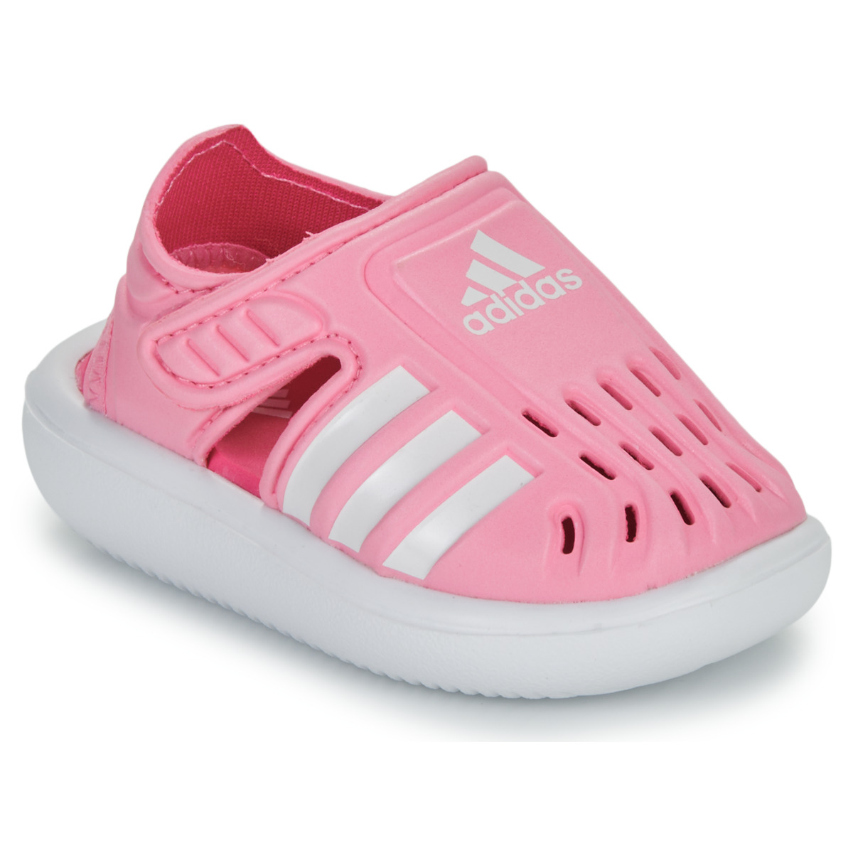 kengät Tytöt Matalavartiset tennarit Adidas Sportswear WATER SANDAL I Vaaleanpunainen / Valkoinen