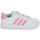 kengät Tytöt Matalavartiset tennarit Adidas Sportswear GRAND COURT 2.0 K Valkoinen / Vaaleanpunainen