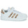 kengät Tytöt Matalavartiset tennarit Adidas Sportswear GRAND COURT 2.0 EL K Valkoinen / Sininen/valkoinen/keltainen