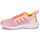 kengät Tytöt Matalavartiset tennarit Adidas Sportswear FortaRun 2.0 K Vaaleanpunainen / Keltainen