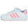 kengät Tytöt Matalavartiset tennarit Adidas Sportswear GRAND COURT 2.0 EL K Valkoinen / Vaaleanpunainen