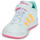 kengät Tytöt Matalavartiset tennarit Adidas Sportswear GRAND COURT MINNIE EL K Valkoinen / Keltainen / Vaaleanpunainen