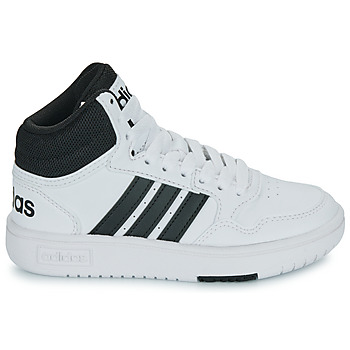 Adidas Sportswear HOOPS 3.0 MID K Valkoinen / Musta
